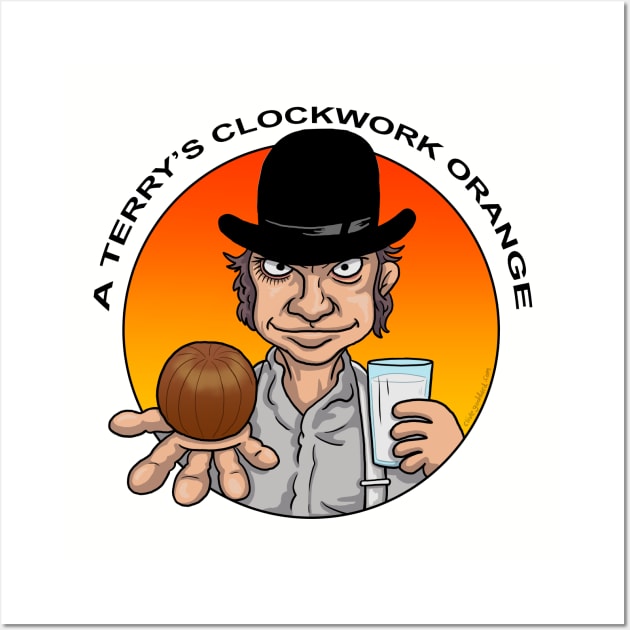 A Terry's Clockwork Orange Wall Art by GODDARD CREATIVE